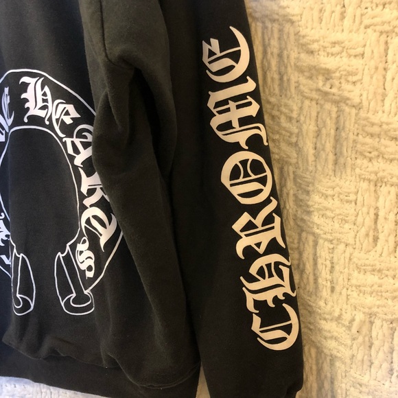 {Chrome Hearts} Thermal Hoodie - Picture 5 of 8